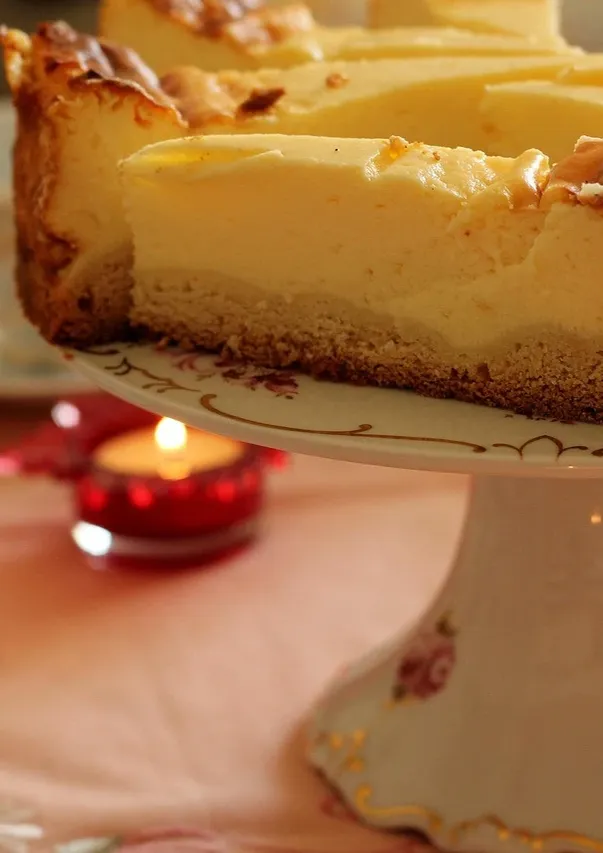 Cheesecake de mandarina sin horno