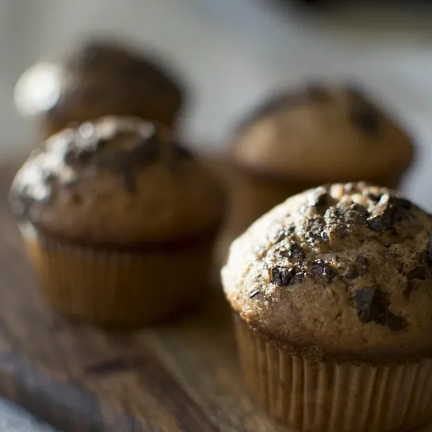 Muffins de chocolate receta